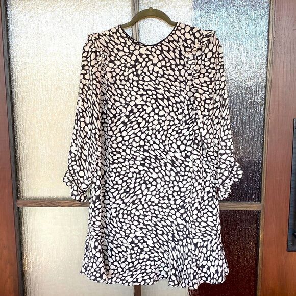 Who What Wear black and white print mini dress in xs. - Picture 1 of 7